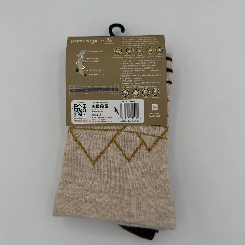 Happy Wool By Extreme Fit pair compression